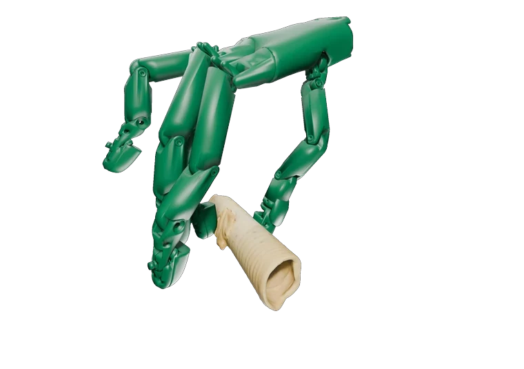 Grasp Egg Roll, Tac-Retarget (Ours): Correct