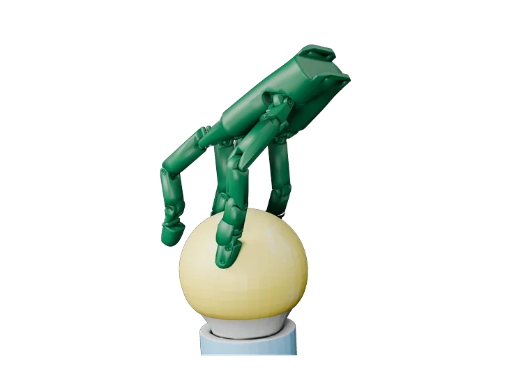 Screw Bulb, Tac-Retarget (kinematic only): No Contact